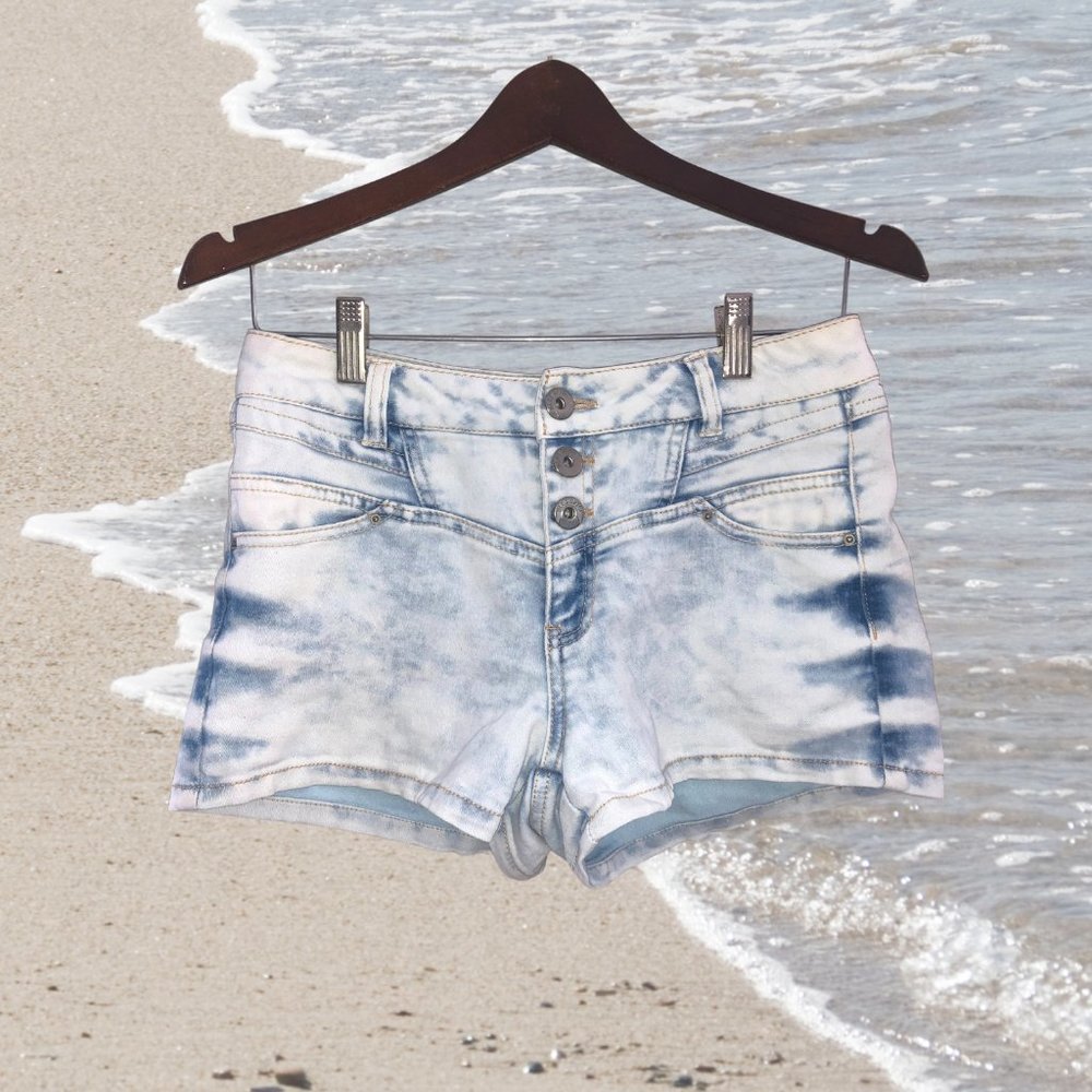 Distressed Short Shorts